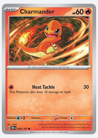 Charmander — catalogusbeeld