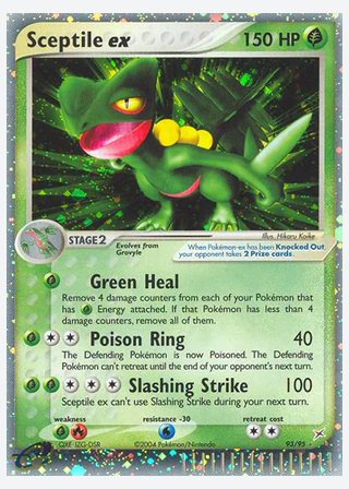 Sceptile ex — catalogusbeeld