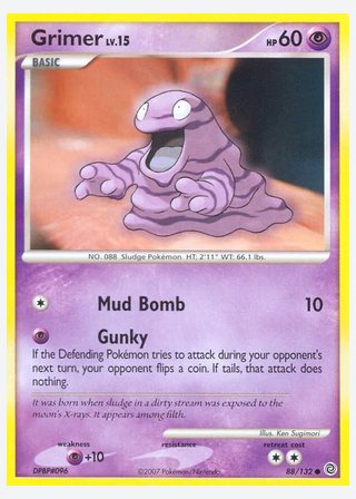 Grimer — catalogusbeeld