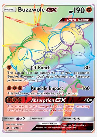 Buzzwole GX — catalogusbeeld