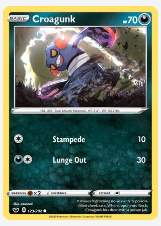 Croagunk — catalogusbeeld