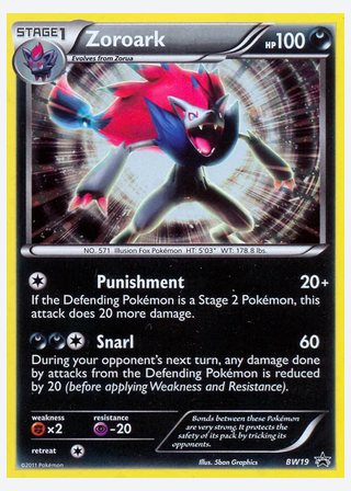 Zoroark — catalogusbeeld