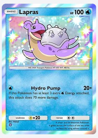 Lapras — catalogusbeeld