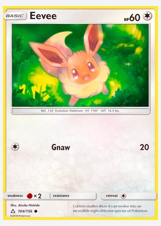 Eevee — catalogusbeeld