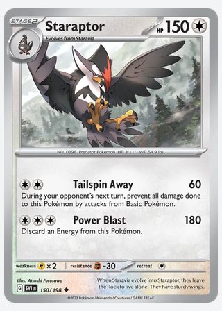 Staraptor — catalogusbeeld