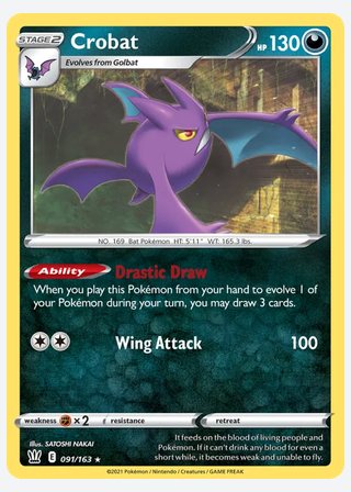 Crobat — catalogusbeeld
