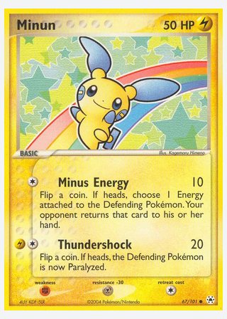 Minun — catalogusbeeld