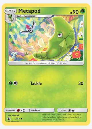 Metapod — catalogusbeeld
