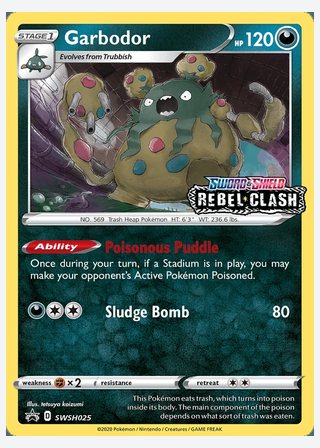 Garbodor — catalogusbeeld