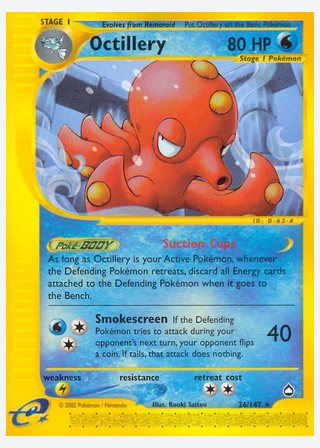 Octillery — catalogusbeeld