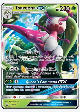 Tsareena GX — catalogusbeeld