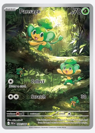 Pansage — catalogusbeeld