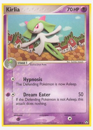 Kirlia — catalogusbeeld