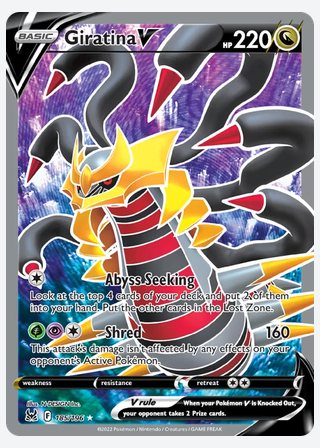 Giratina V — catalogusbeeld