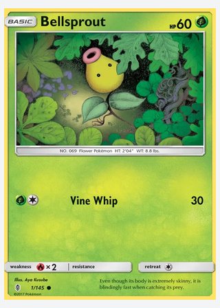 Bellsprout — catalogusbeeld