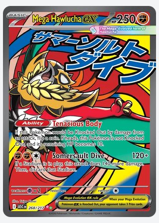 Mega Hawlucha ex — catalogusbeeld