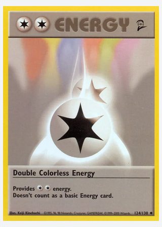 Double Colorless Energy — catalogusbeeld