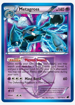Metagross — catalogusbeeld
