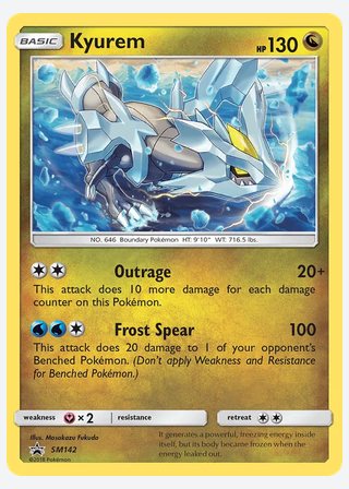 Kyurem — catalogusbeeld