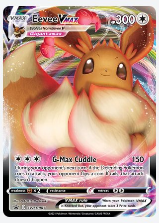 Eevee VMAX — catalogusbeeld
