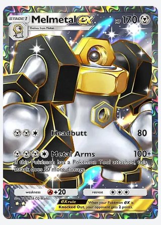 Melmetal ex — catalogusbeeld