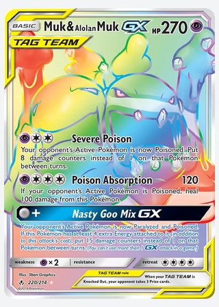 Muk & Alolan Muk GX — catalogusbeeld