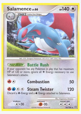 Salamence — catalogusbeeld