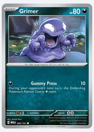 Grimer — catalogusbeeld