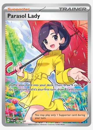 Parasol Lady — catalogusbeeld