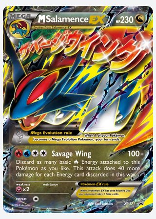 M Salamence-EX — catalogusbeeld