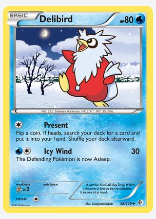 Delibird — catalogusbeeld