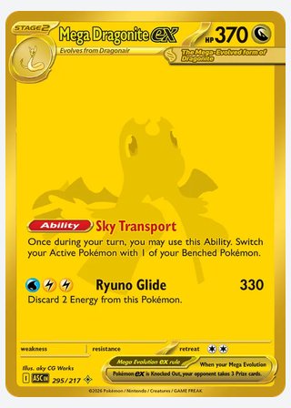 Mega Dragonite ex — catalogusbeeld