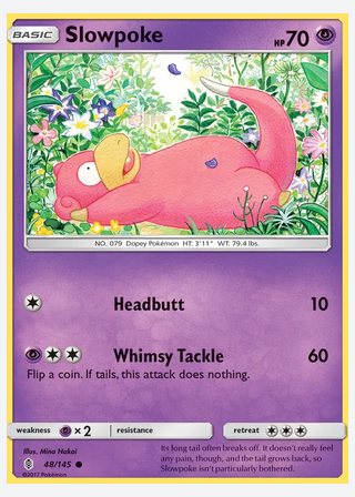 Slowpoke — catalogusbeeld