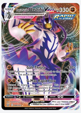 Rapid Strike Urshifu VMAX — catalogusbeeld