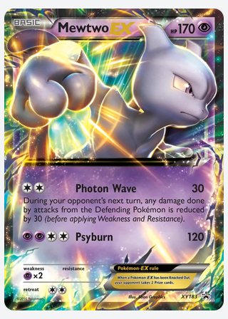 Mewtwo-EX — catalogusbeeld