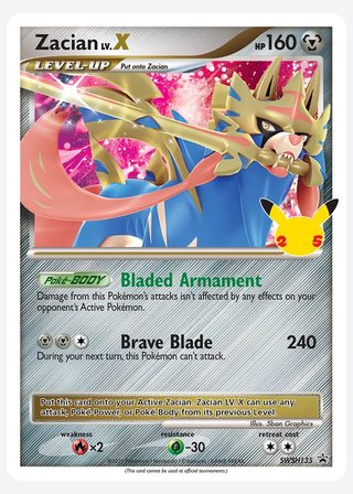 Zacian — catalogusbeeld
