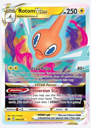 Rotom VSTAR — catalogusbeeld