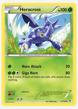 Heracross — catalogusbeeld
