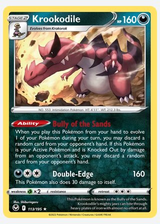 Krookodile — catalogusbeeld
