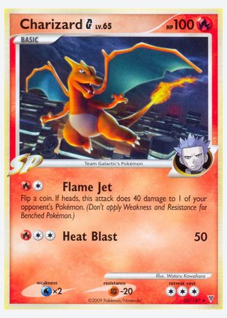 Charizard G — catalogusbeeld