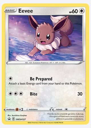 Eevee — catalogusbeeld
