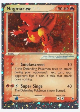 Magmar ex — catalogusbeeld