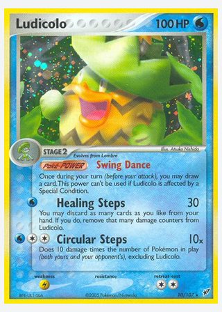 Ludicolo — catalogusbeeld