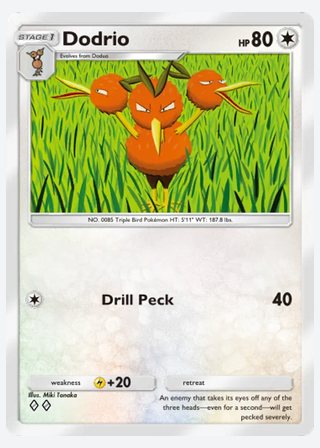 Dodrio — catalogusbeeld