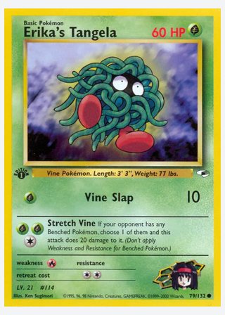 Erika's Tangela — catalogusbeeld