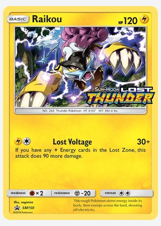 Raikou — catalogusbeeld