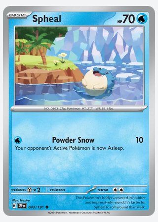 Spheal — catalogusbeeld
