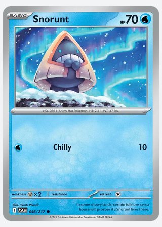 Snorunt — catalogusbeeld