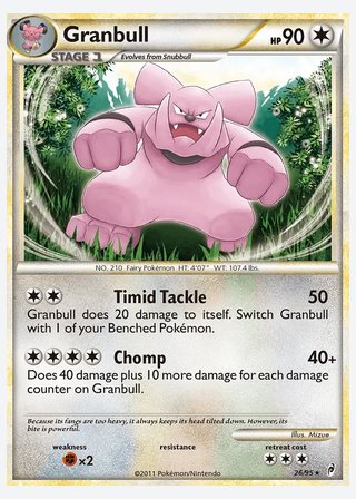 Granbull — catalogusbeeld