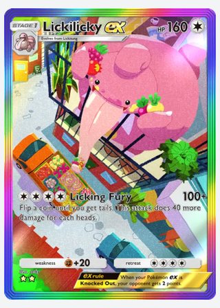 Lickilicky ex — catalogusbeeld